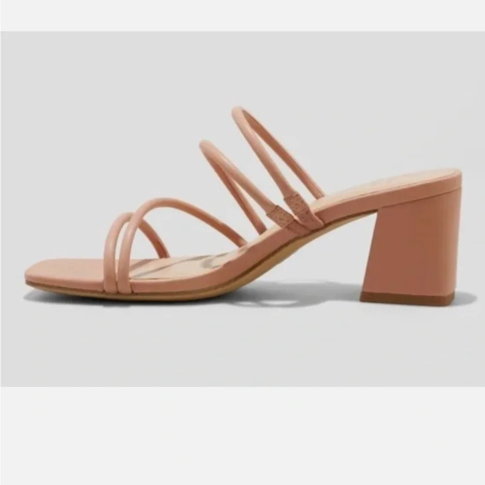 A New Day Women's Light Brown Blakely Heels
